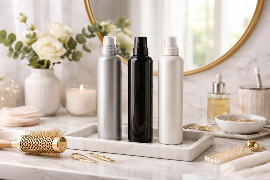 Salon-quality professional hair sprays for strong hold and shine