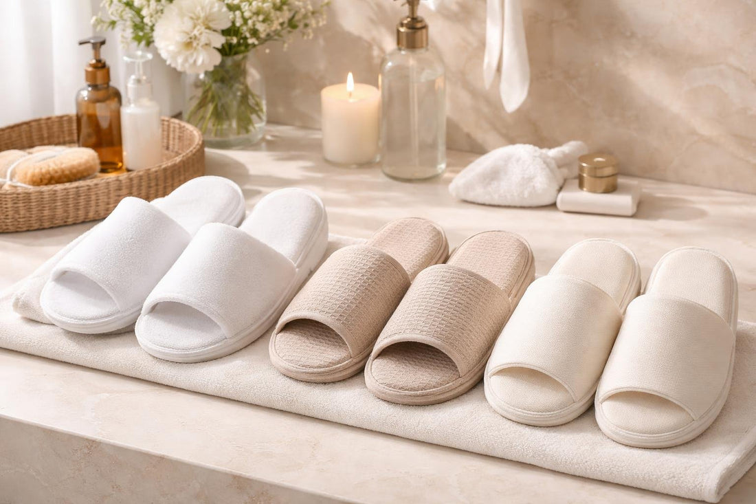 Non-slip professional spa slippers for home self-care routines