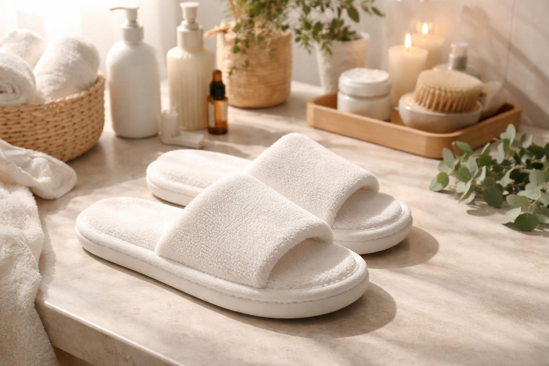 Professional spa slippers with cushioned soles for seasonal comfort