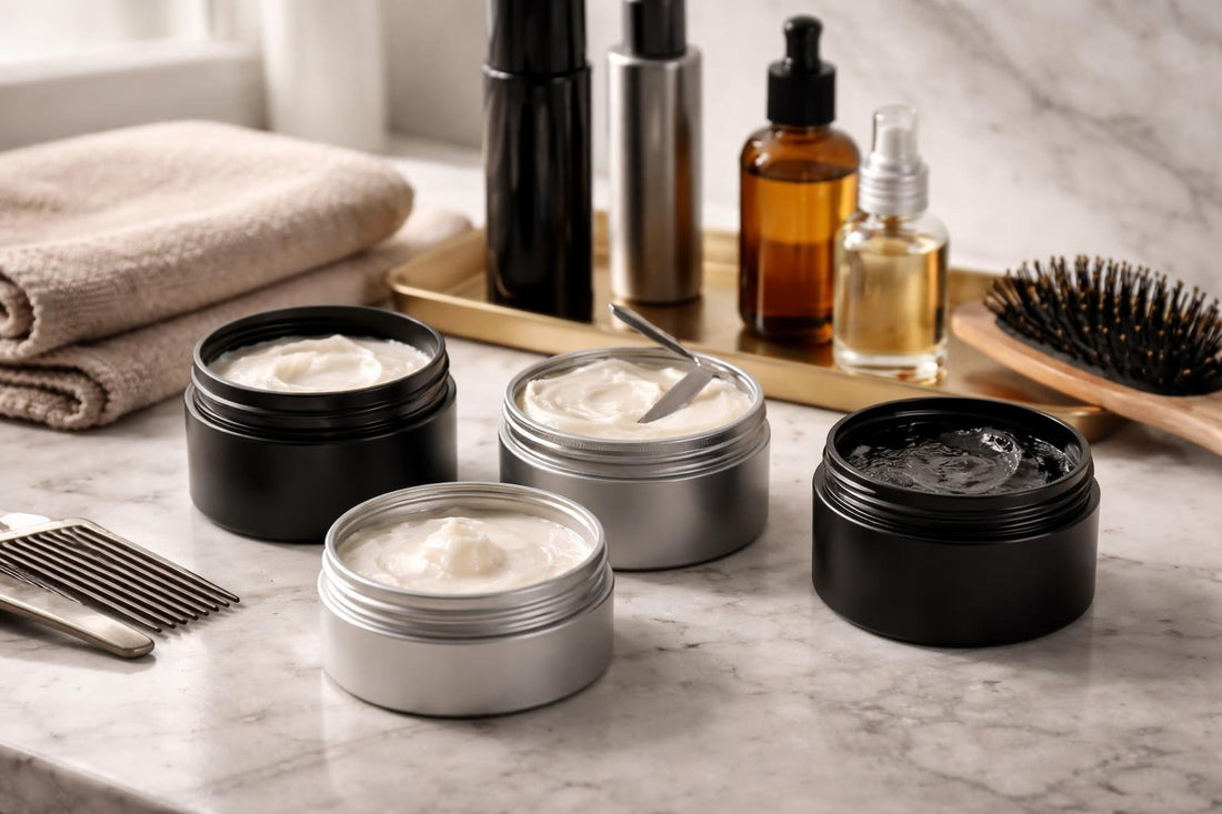 professional hair waxes for thick hair styling