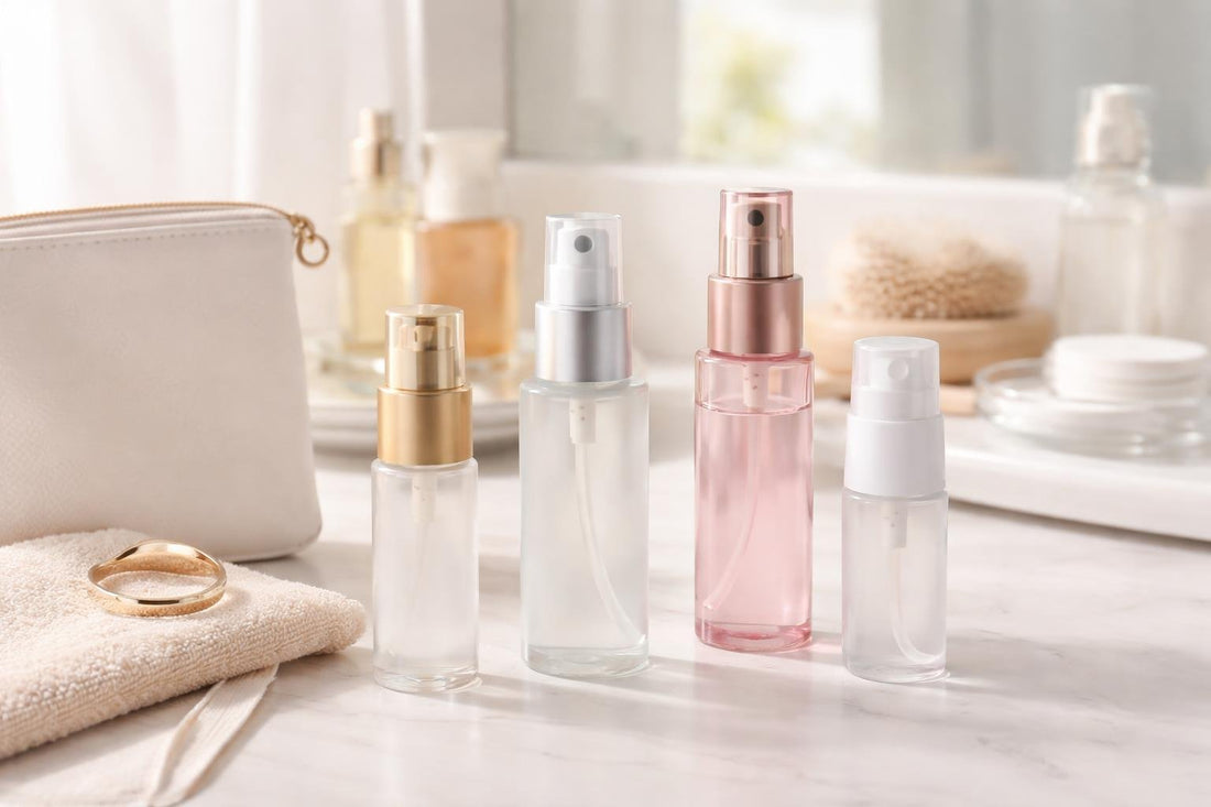 Beginner-friendly refillable cosmetic spray bottles for travel