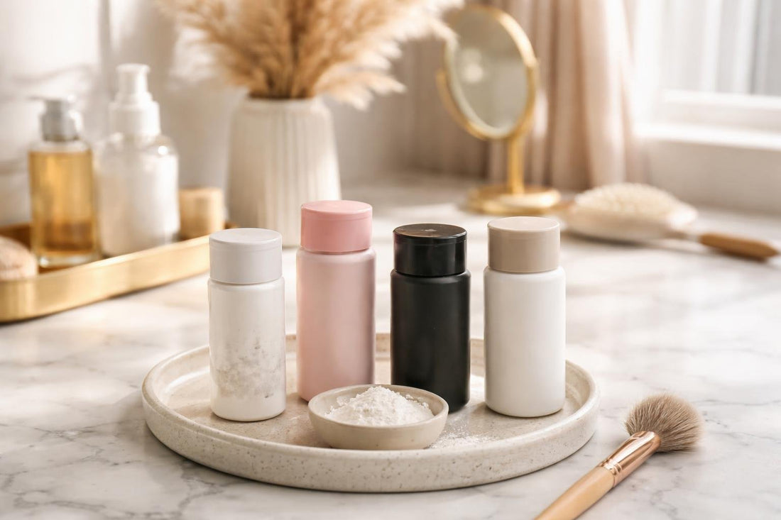 Root lifting powder adding volume at the crown
