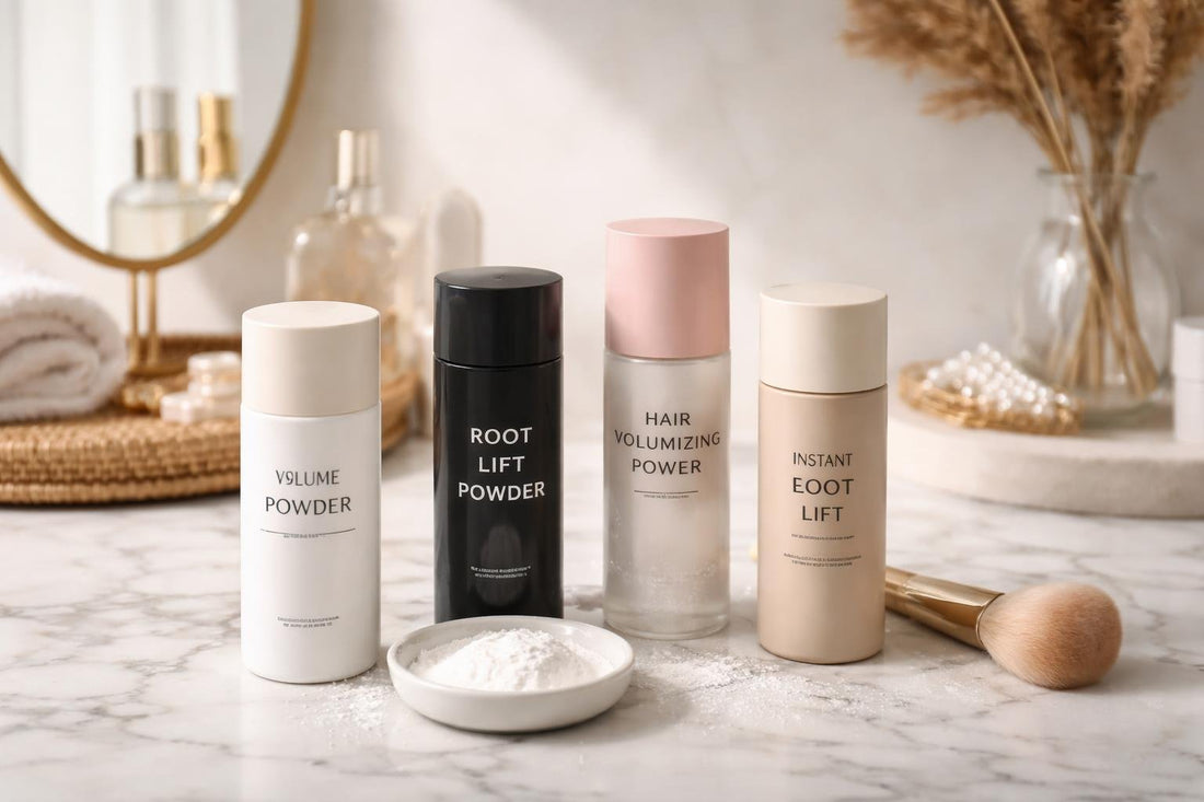 Root lifting powders collection for fine hair Toronto