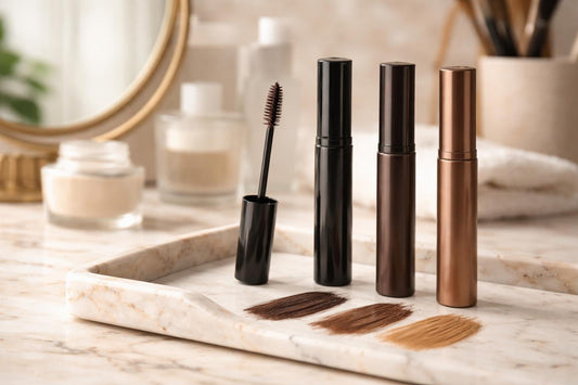 Root touch up hair mascara wand and swatches