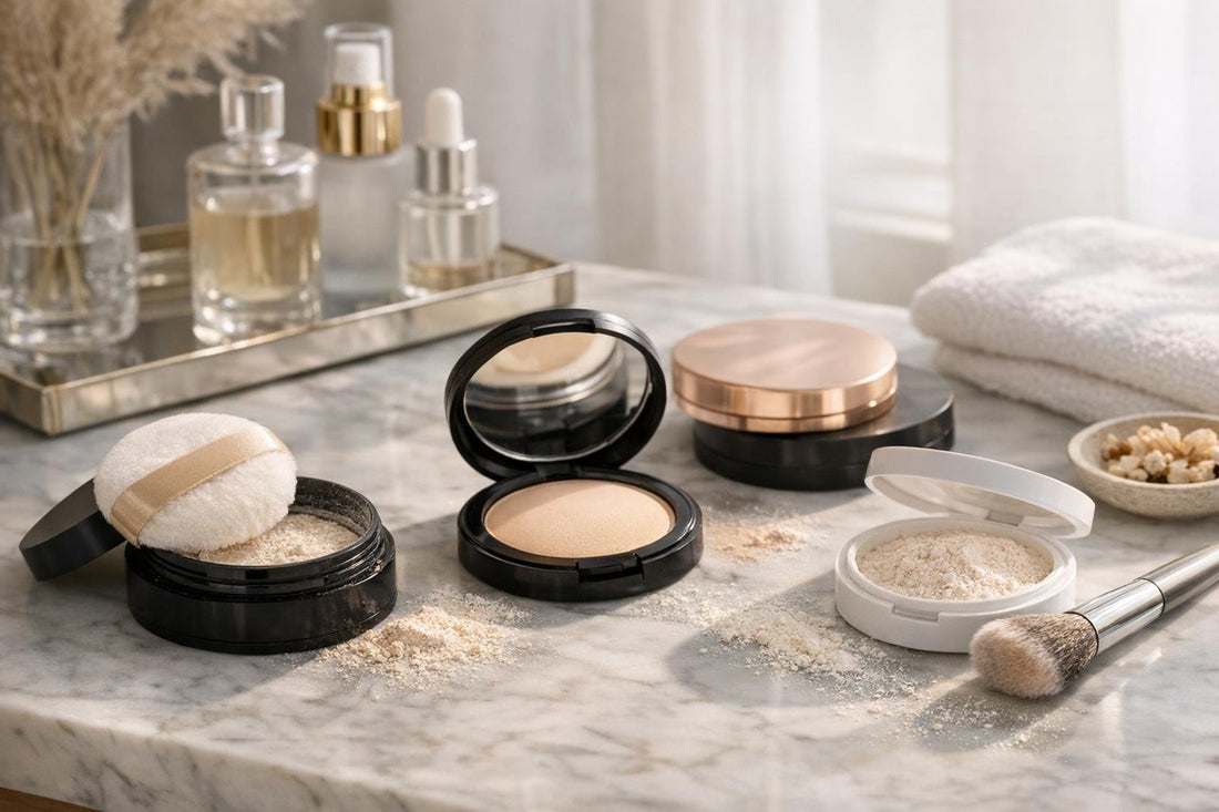 Seasonal face powder collection for smooth long-lasting wear