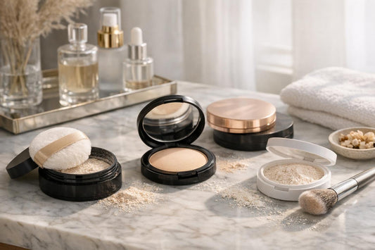 Seasonal face powder collection for smooth long-lasting wear