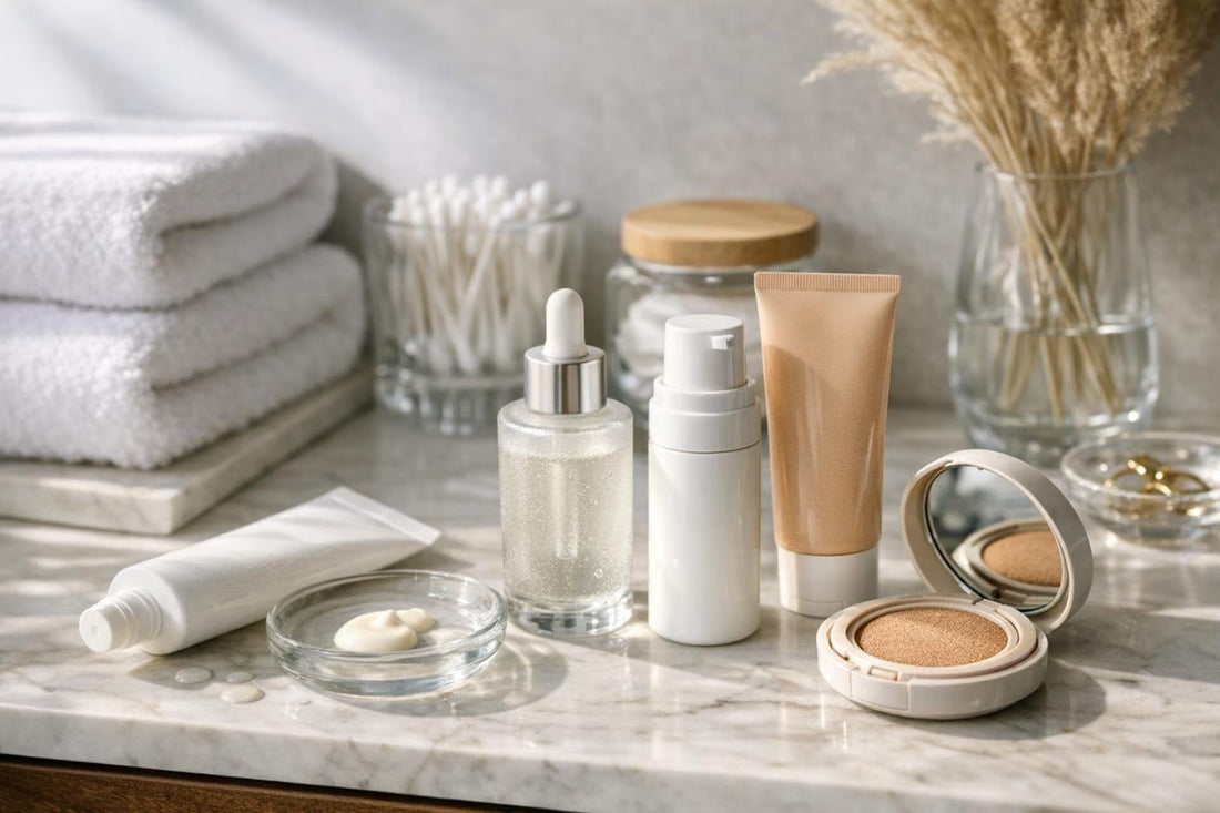 Daily facial sunscreen collection for seasonal UV protection