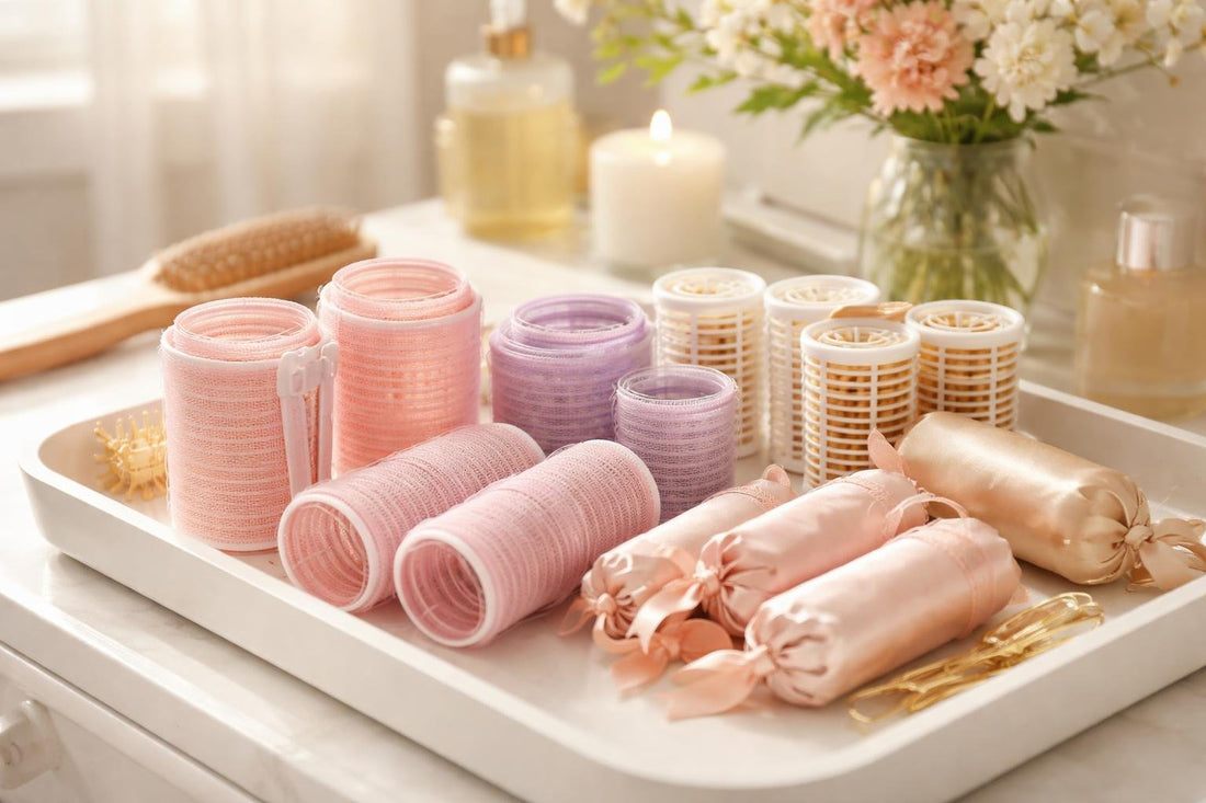 Assorted hair rollers for smooth, bouncy seasonal styles