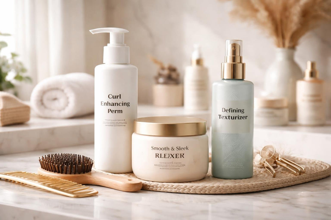 Perm, relaxer and texturizer options for seasonal hair goals