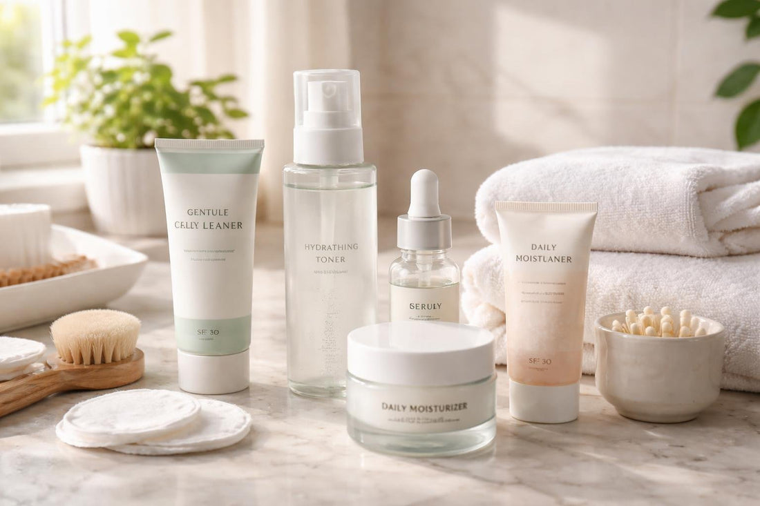 Affordable sensitive skin daily routine products in Toronto
