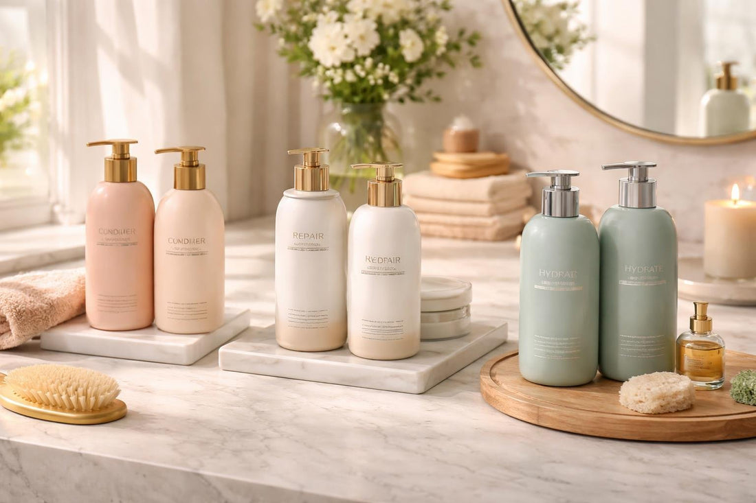 Shampoo and conditioner sets for beginner to advanced routines