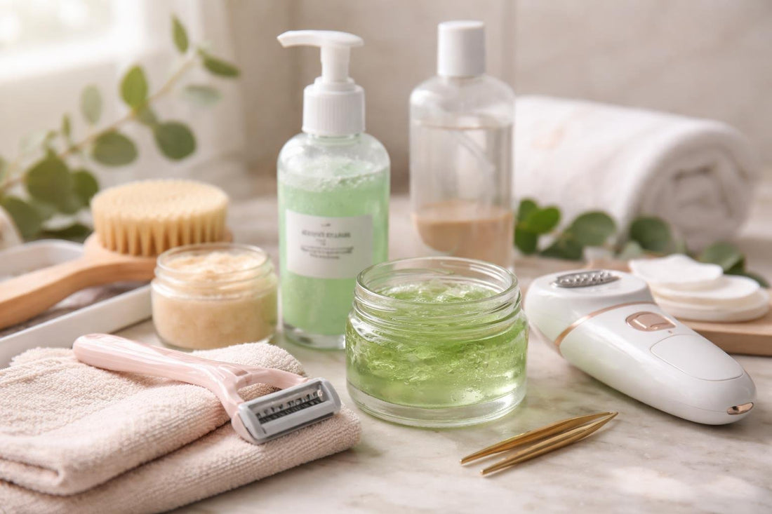 sensitive skin shaving and hair removal essentials