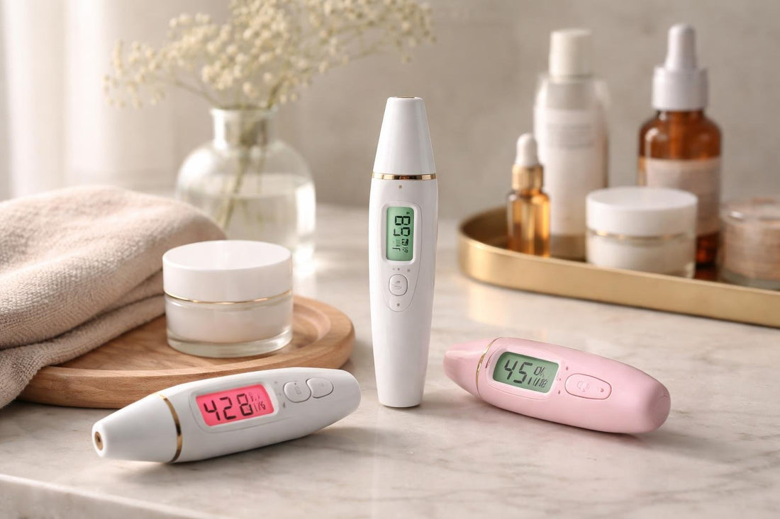 Affordable skin moisture analyzer devices on display