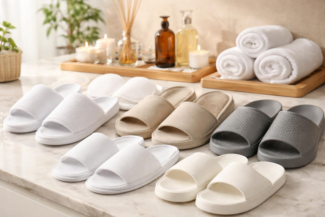 Professional spa slippers vs showing styles