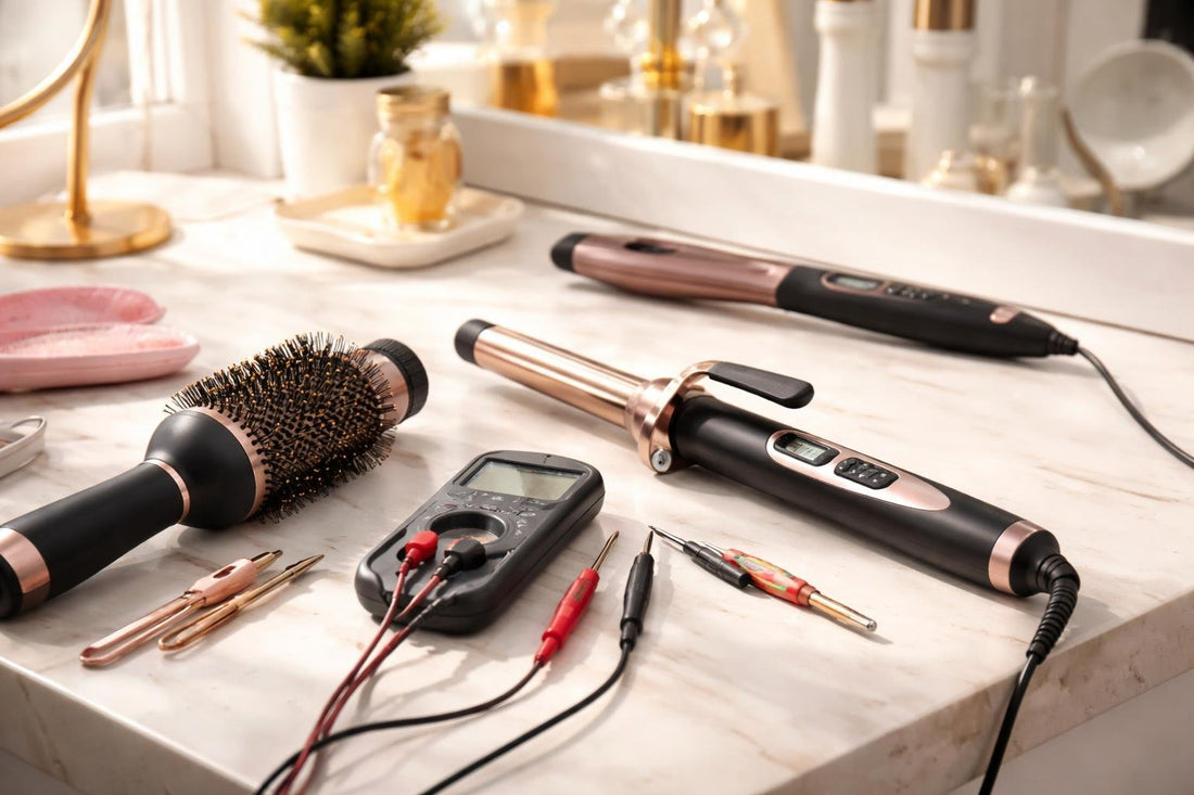 Toronto stylist troubleshooting professional hair styling appliance repairs