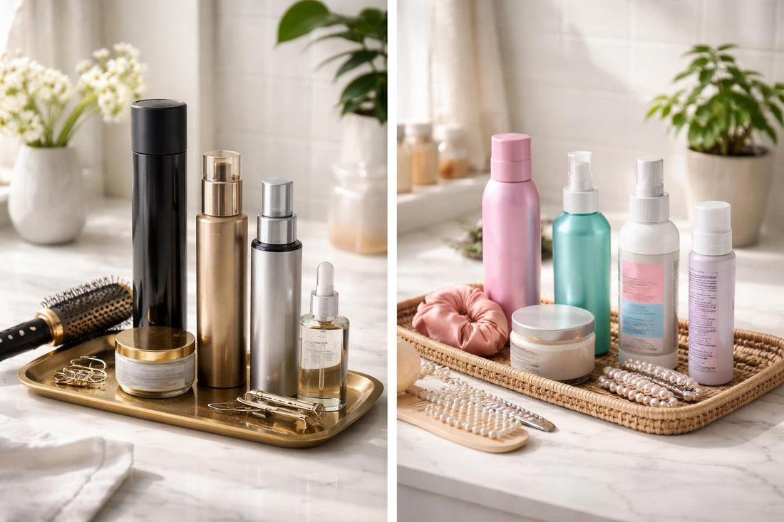 vs of professional styling products and alternatives