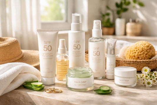 Ontario sun protection skincare routine for sensitive skin