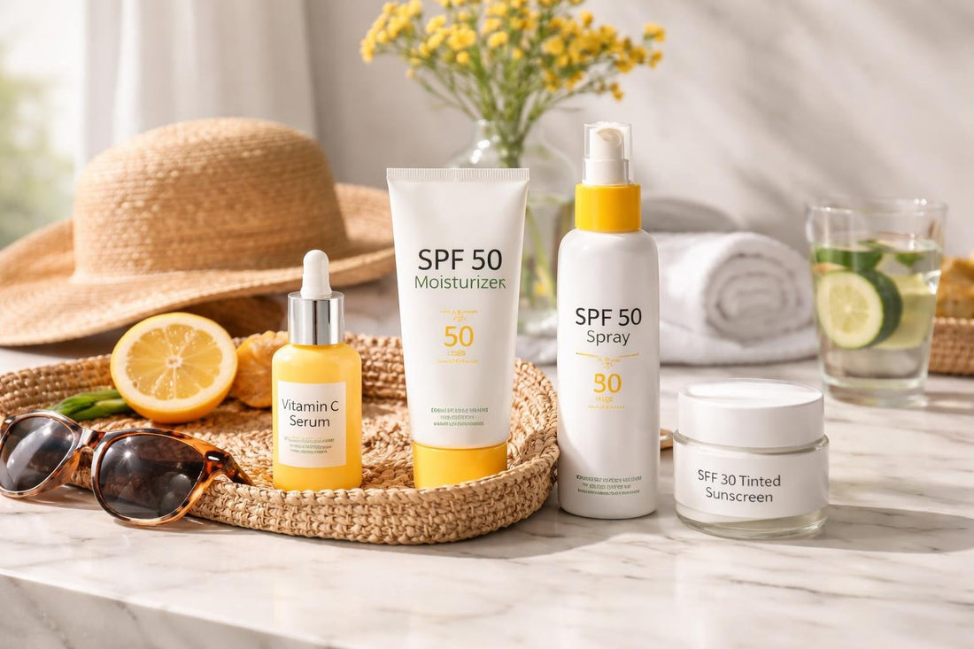 Daily sun skin care essentials for bright summer days