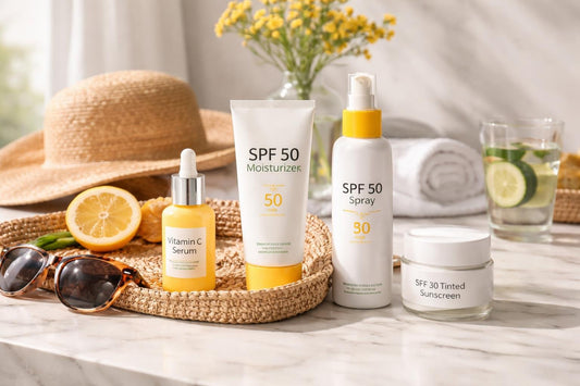Daily sun skin care essentials for bright summer days