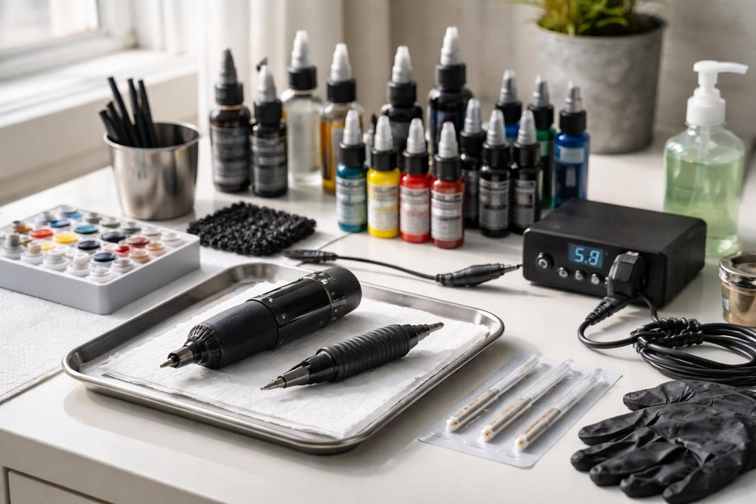 Toronto beginner tattoo kit and supplies close-up