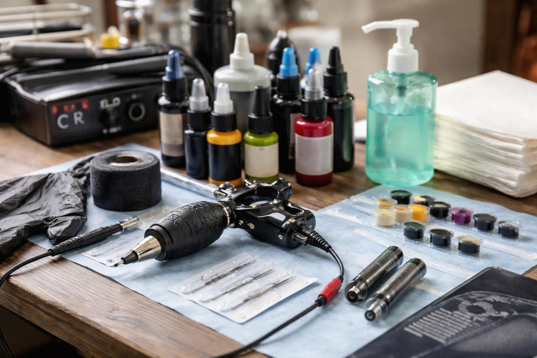 Beginner tattoo artist troubleshooting tools and supplies