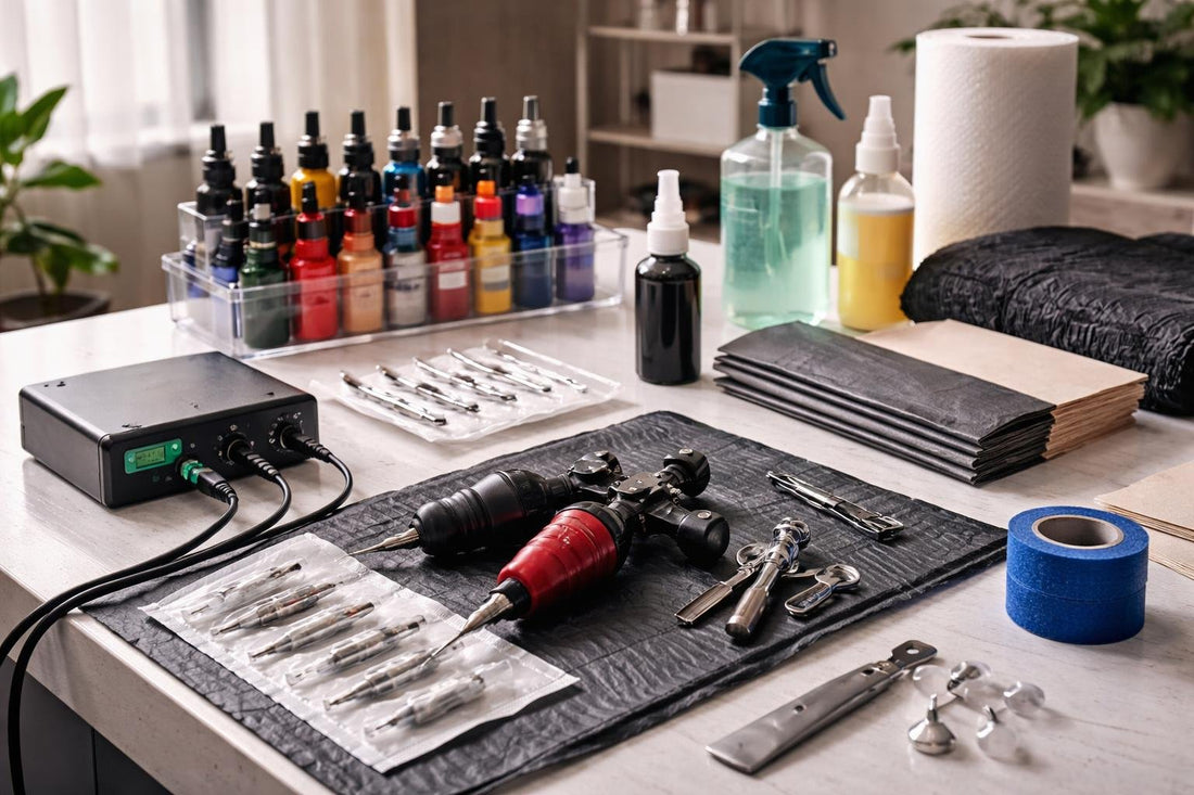 professional tattoo supplies troubleshooting kit and tools