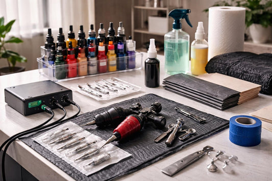 professional tattoo supplies troubleshooting kit and tools