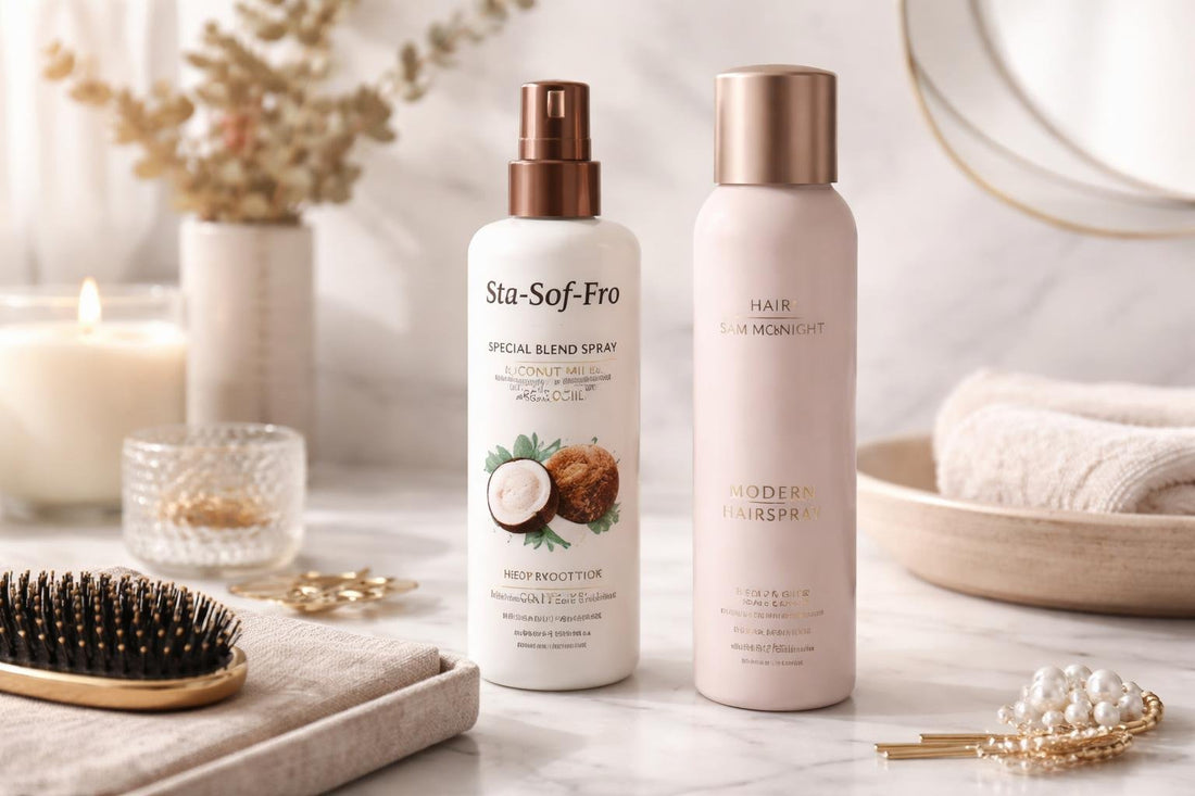 Fine hair thermal protection spray vs Toronto