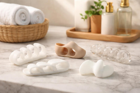 Assorted toe separators for bunion relief and comfort