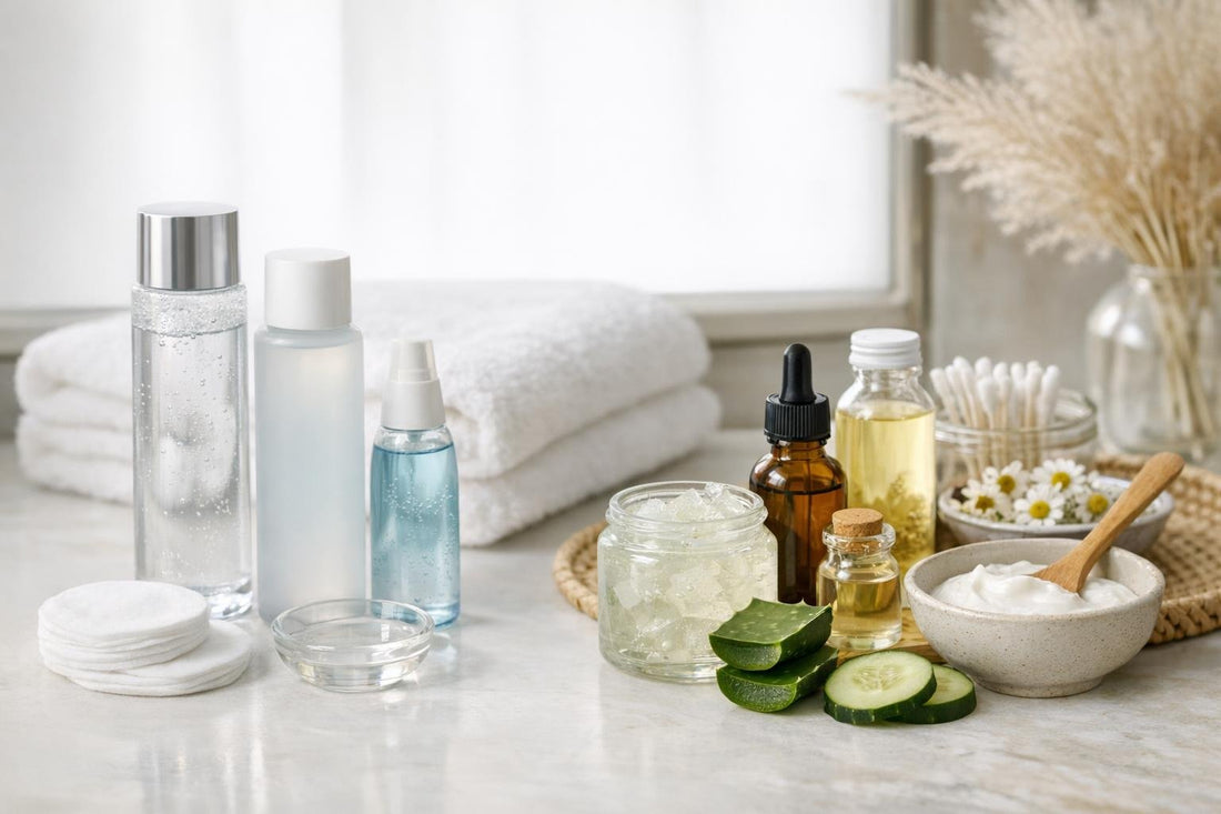 vs of toners and alternatives for sensitive skin