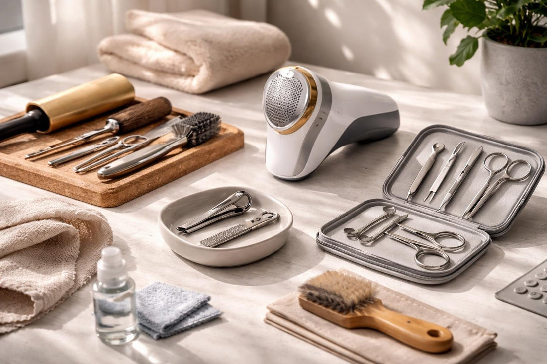 Everyday tools and accessories laid out for better fit