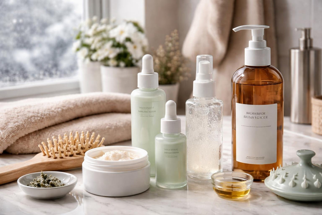 Toronto winter scalp treatment routine products and tools