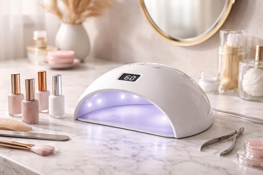 UV LED nail polish curing lamp for home gel nails