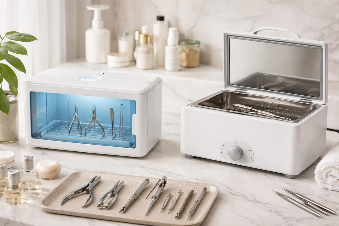 UV and dry heat sterilizers for nail tools