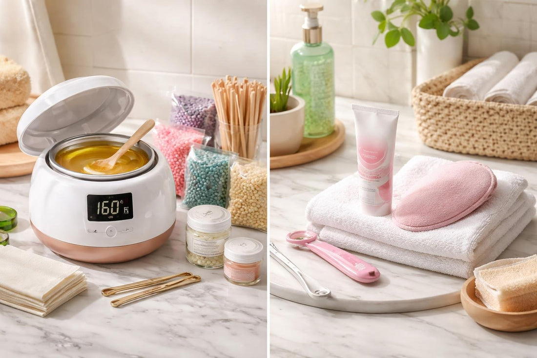 vs of wax warmer kit and hair removal cream