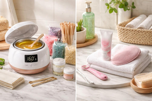 vs of wax warmer kit and hair removal cream