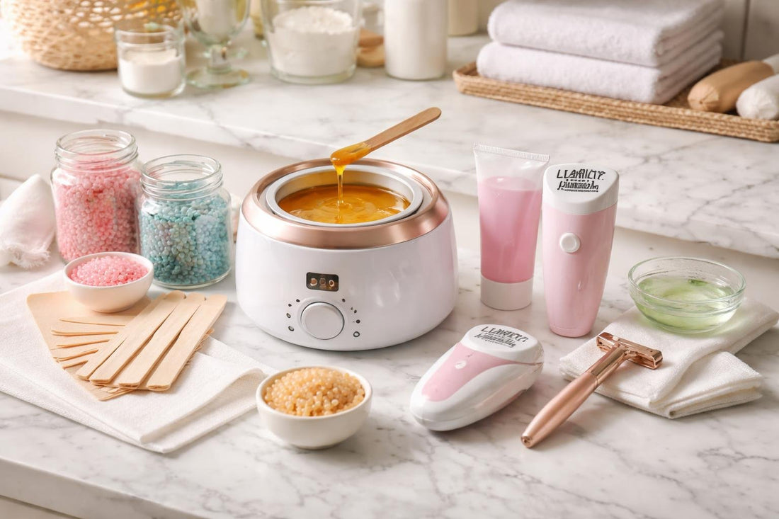 home waxing kit and alternatives for salon results