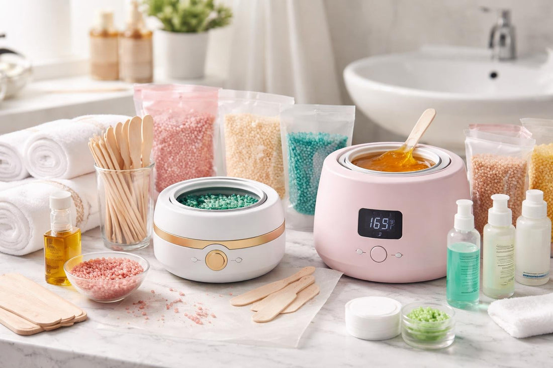 Professional hair waxing kits for beginners and pros