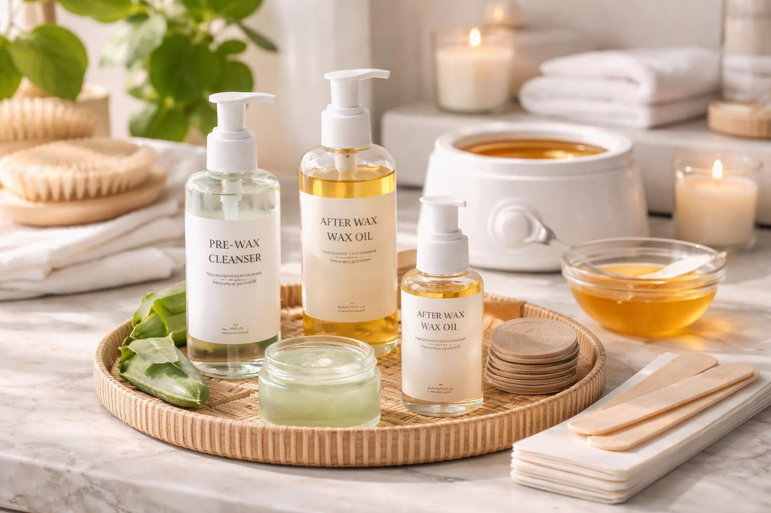 Waxing cleansers and aftercare essentials for smooth skin