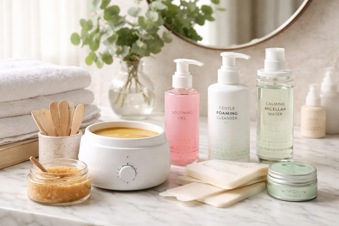 sensitive skin waxing and cleanser products Toronto