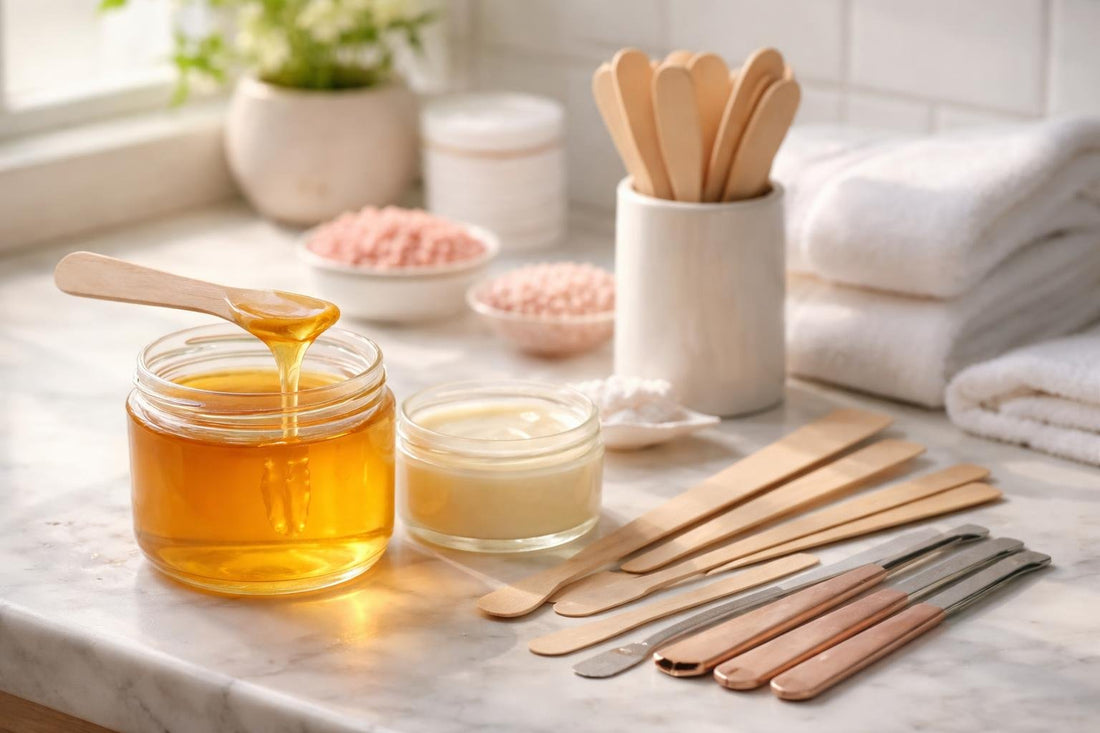 Waxing spatulas and applicators for at-home waxing in Ontario