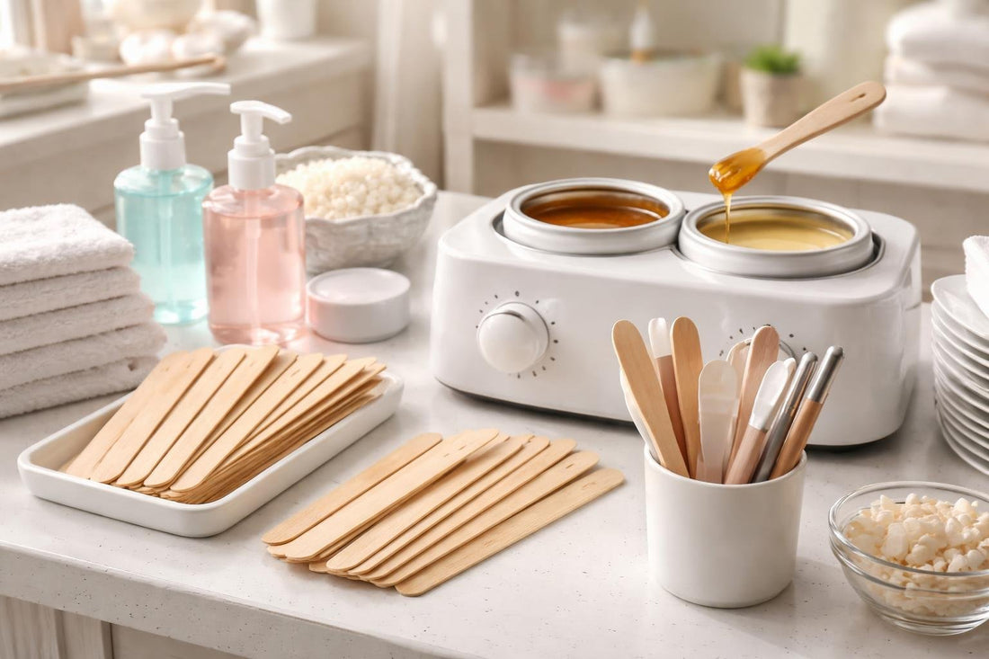 waxing spatulas and applicators for salons