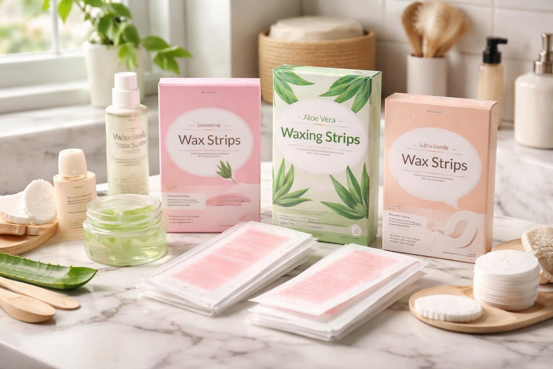 budget waxing strips kit for sensitive skin