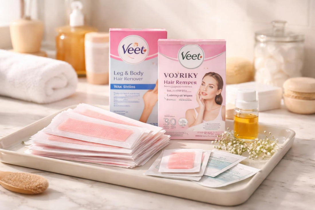 close-up waxing strips for sensitive skin