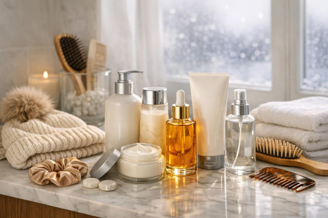 Toronto winter hair care products and routine