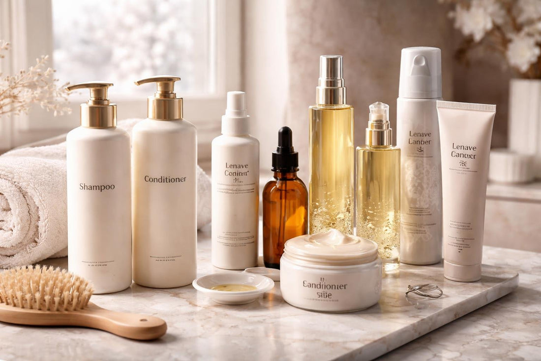 Winter hair care shampoo and conditioner collection Canada