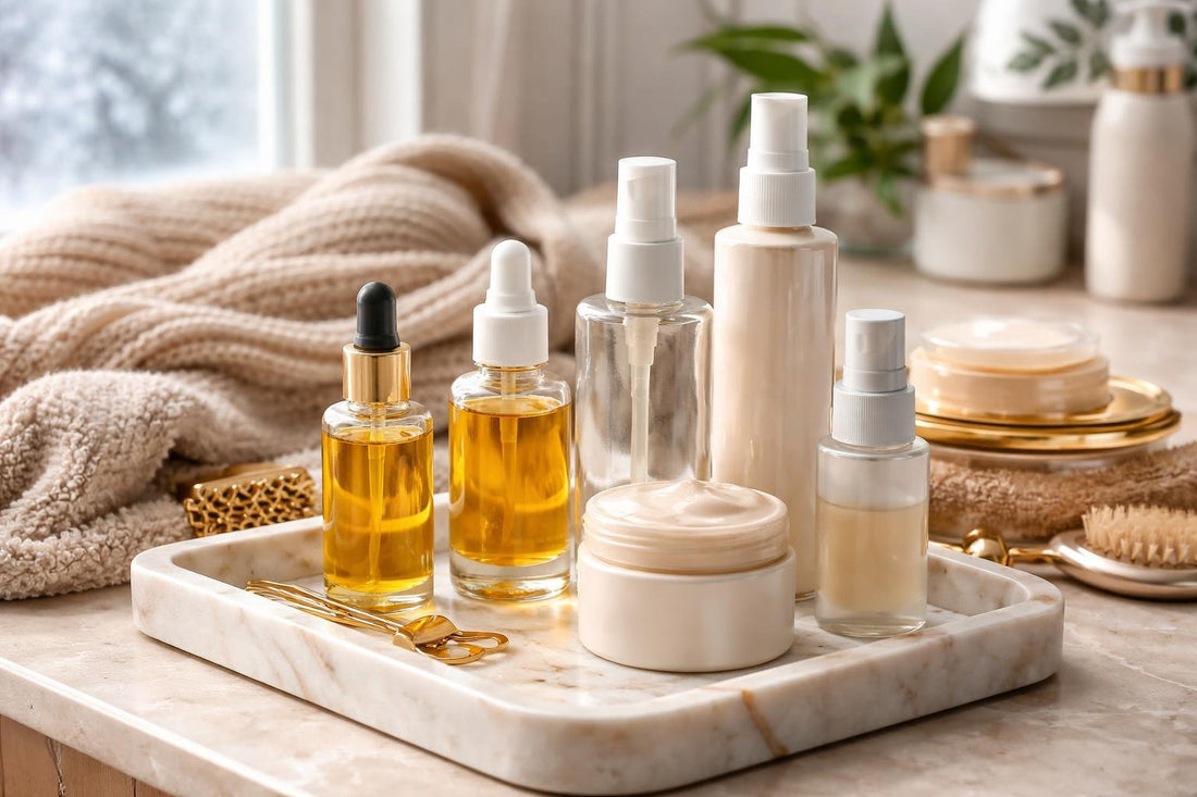 Winter hair treatment oils and alternatives