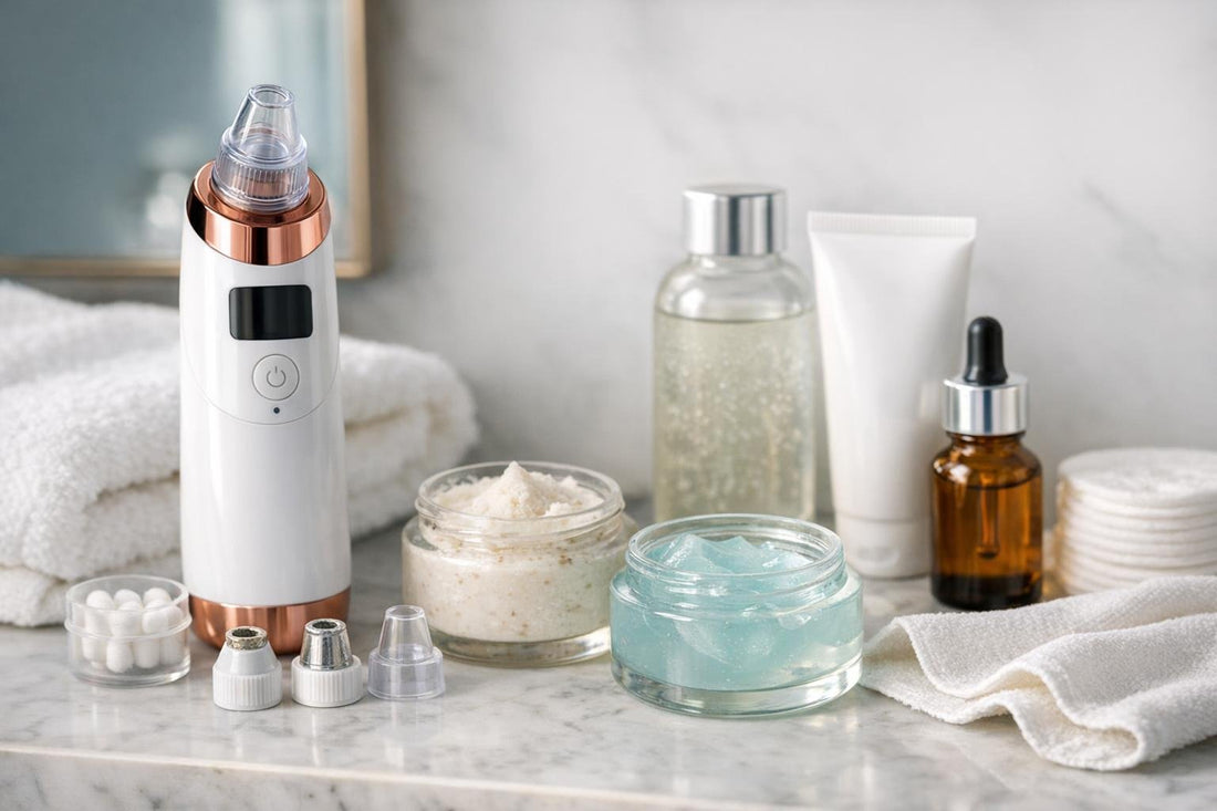 Budget facial microdermabrasion kit for winter skin
