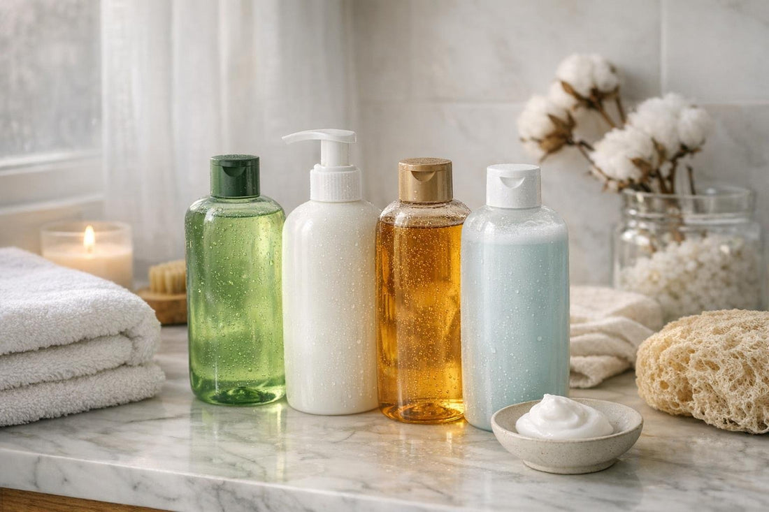 Winter bath and shower gels lineup for daily use
