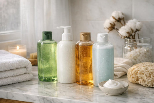 Winter bath and shower gels lineup for daily use